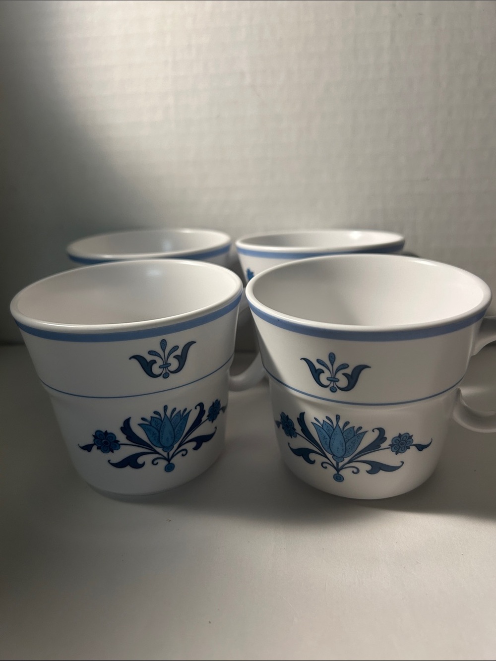 Blue Haven Noritake Mugs set of 4